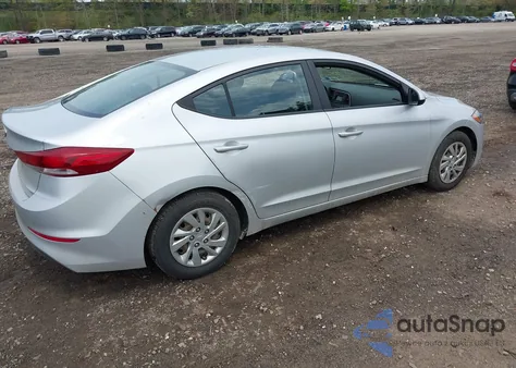 2018 Hyundai Elantra Se from USA, damaged, VIN KMHD74LFXJU589066